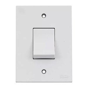 Conjunto Interruptor Simples 4x2 Linha Aquatic Pial Legrand