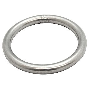 10 Argolas Soldada em Aço Maciço 50mm Mesa Corte Uso Geral