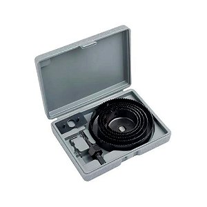Serra Copo Aço Com Estojo 64 a 127mm Starfer 8 Peças
