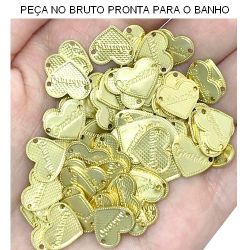 ACESSÓRIO NO BRUTO PRONTO PARA O BANHO (A UNIDADE) CORAÇÃO COM A PALAVRA GRATIDÃO 0.7GR TAM APROX:1CMX9CM REF:BRU2078