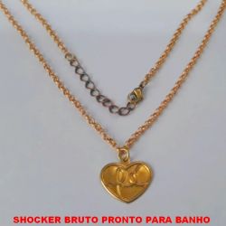 SHOCKER BRUTO PRONTO PARA BANHO  COM CORRENTE ELLO PORTUGUES 35CM+EXTENSOR PESO TOTAL 4,3GR - BRU1640