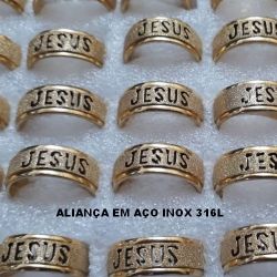 ALIANÇAS / ANÉIS EM AÇO - Jóias & Cia