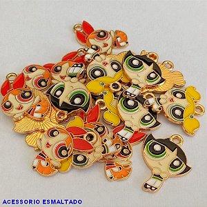 ACESSORIO NO BRUTO PRONTO PARA O BANHO -( PERSONAGEM DE DESENHO ANIMADO) FEITO EM ALTA FUSÃO - ESMALTADO - TAMANHO 20MM  - PESO 1,2GR - BRU000769