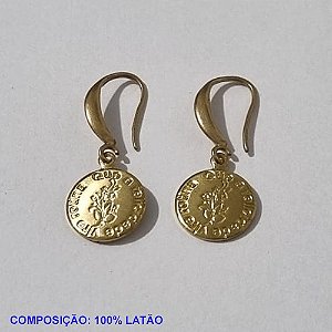 BRINCO BRUTO PRONTO PARA BANHO BASE ANZOL(3735)REDONDO 12MM QUE A FELICIDADE VIRE ROTINA- PESO TOTAL 2,2GR - BRU001155A