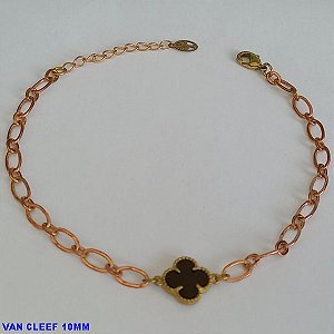 PULSEIRA NO BRUTO PRONTO PARA O BANHO  - PEDRA VAN CLEEF PEDRAS 10MM  - PESO TOTAL 2,9GR - BRU6836M