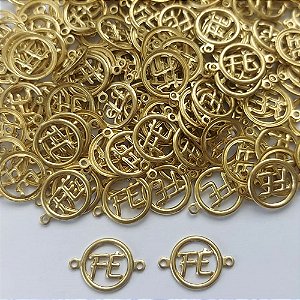 ACESSORIO PINGENTE NO BRUTO PRONTO PARA O BANHO (CX20) - (E2905) COMPOSIÇÃO 100% LATÃO - TAMANHO 11X11MM PESO TOTAL 0,3GR FÉ VAZADO COM DUAS ARGOLINHAS BRU0001364