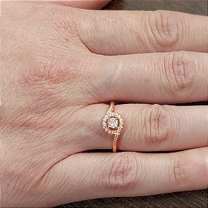 ANEL NO BRUTO PRONTO PARA O BANHO - COMPOSIÇÃO LATÃO COM MICRO ZIRCÔNIA - PESO MÉDIO 1,9GR - ANEL000265