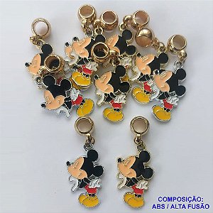 ACESSORIO NO BRUTO PRONTO PARA O BANHO - PINGENTE DISNEY MICKEY 26MM - BERLOQUE PARA PULSEIRA SIMILAR A PANDORA (PEÇA VENDIDA POR UNIDADE) COMPOSIÇÃO: ESMALTADO EM ALTA FUSÃO E PENDENTE EM ABS - PESO 2,1GR - BRU0001711