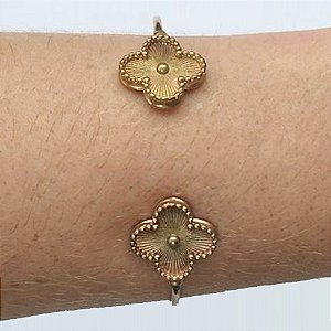 PULSEIRA (BRACELETE) NO BRUTO PRONTO PARA O BANHO(CX113) - BRACELETE VAN CLEEF 15MM - PESO 7.2GR - COMPOSIÇÃO: 100% LATÃO - BRU10674