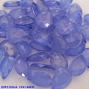 ACESSÓRIO NO BRUTO PRONTO PARA O BANHO - "ZIRCONIA 10X14MM "  -  BRU0002008