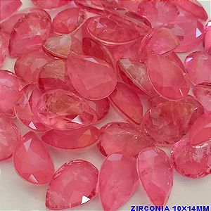 ACESSÓRIO NO BRUTO PRONTO PARA O BANHO - "ZIRCONIA 10X14MM "  -  BRU0002009