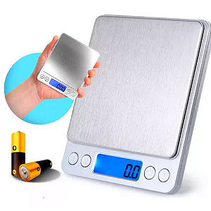 MINI BALANÇA DIGITAL  Alta Precisão 0,1g Até 2000g