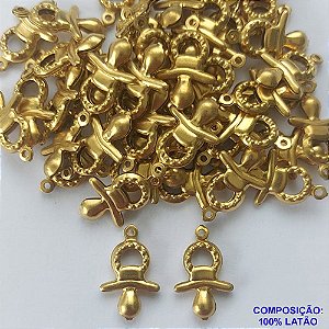 ACESSÓRIO NO BRUTO PRONTO PARA O BANHO (CX18) - CHUPETA DUPLA 20MM (E1221) - PESO 0,6GR - BRU0002181