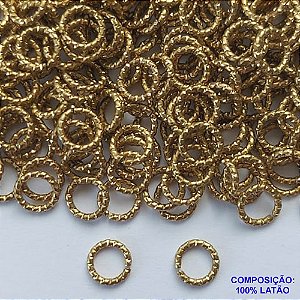 ACESSÓRIO NO BRUTO PRONTO PARA O BANHO - ARGOLINHA PARA MONTAGENS - TAMANHO 6MM - PESO: 0,2GR (VENDIDA POR UNIDADE) - BRU0002269