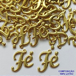 ACESSÓRIO NO BRUTO PRONTO PARA O BANHO (CX37) - ACESSÓRIO FÉ 15MM (3691) - PESO: 0,7GR - COMPOSIÇÃO: 100% LATÃO - BRU0002388