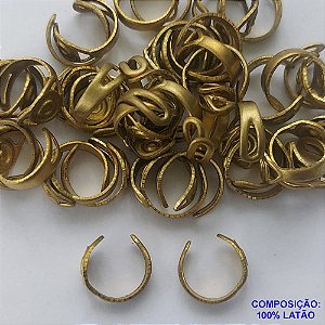 BRINCO NO BRUTO PARA BANHO(CX65) - (3.2965) EAR CUFF OLHO GREGO - TAMANHO 6X11MM (VENDIDO POR UNIDADE) - PESO 0,9GR - BRU13431
