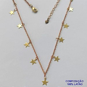 SHOCKER BRUTO PRONTO PARA BANHO - SHOCKER COM CORRENTE ESTRELINHAS - TAMANHO 40CM + EXTENSOR - PESO: 1,9GR - FECHO LAGOSTA - BRU13518