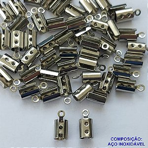 ACESSÓRIO EM AÇO INOXIDÁVEL(CX90) - TERMINAL 3X8MM - COMPOSIÇÃO 100% AÇO INOXIDÁVEL (VENDIDO POR UNIDADE) - AÇO1445