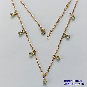 SHOCKER BRUTO PRONTO PARA BANHO(CX100) - SHOCKER COM CORRENTE CADEADO E STRASS CRISTAL - TAMANHO 40CM + EXTENSOR - PESO: 2,6GR - FECHO LAGOSTA - BRU13929