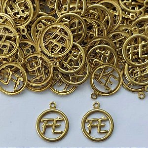 ACESSÓRIO NO BRUTO PRONTO PARA O BANHO - (E2905) PINGENTE REDONDO VAZADO FÉ 11MM COM UMA ARGOLINHA - PESO 0,3GR - COMPOSIÇÃO: 100% LATÃO (PEÇA VENDIDA POR UNIDADE) - BRU0003099