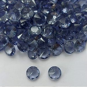 ACESSÓRIO NO BRUTO PRONTO PARA O BANHO -  (CX.120)  ZIRCÔNIA LILÁS REDONDA - TAMANHO 8MM - (VENDA POR UNIDADE) - BRU0003153