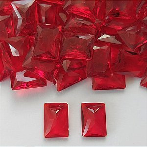 ACESSÓRIO NO BRUTO PRONTO PARA BANHO (POTE) - ZIRCÔNIA VERMELHA 10X14MM - PESO: 0,8GR - (VALOR UNITÁRIO) - BRU0003176