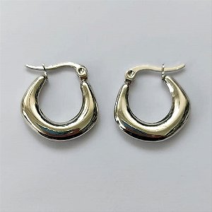 BRINCO EM AÇO INOXIDÁVEL - BRINCO ARGOLA 19MM - (CX.137) COMPOSIÇÃO: AÇO INOXIDÁVEL - AÇO2147