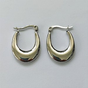BRINCO EM AÇO INOXIDÁVEL - BRINCO ARGOLA 21MM - (CX.137) COMPOSIÇÃO: AÇO INOXIDÁVEL - AÇO2148