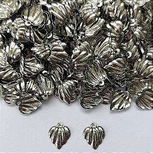 ACESSÓRIO EM AÇO INOXIDÁVEL(CX139) - PINGENTE CONCHA 11MM - COMPOSIÇÃO: 100% AÇO INOXIDÁVEL - AÇO2191