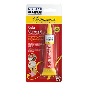 COLA UNIVERSAL ARTESANATO TEK BOND PESO 17G - BRU0003207