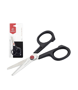 TESOURA MUNDIAL Ponta redonda. Com 10,8 cm de comprimento LOJA00022