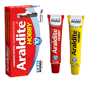 COLA TEK BOND Araldite Cola Epóxi Hobby 16g LOJA00038