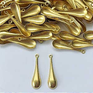 ACESSÓRIO NO BRUTO PRONTO PARA O BANHO - (E2175) (CX.36) GOTA 23MM - COMPOSIÇÃO: 100% LATÃO - PESO TOTAL 0,3GR - BRU0003246