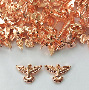 BRINCO NO BRUTO PRONTO PARA O BANHO - (CRIS) BRINCO DE PINO 10MM - PESO TOTAL 1.8GR - BRU0003262