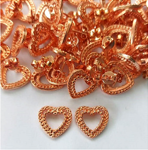 BRINCO NO BRUTO PRONTO PARA O BANHO - (CRIS) BRINCO DE PINO 10MM - PESO TOTAL 1.4GR - BRU0003263