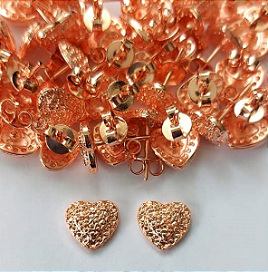 BRINCO NO BRUTO PRONTO PARA O BANHO - (CRIS) BRINCO DE PINO 10MM - PESO TOTAL 1.0GR - BRU0003267