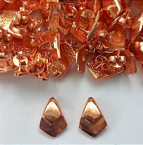 BRINCO NO BRUTO PRONTO PARA O BANHO - (CRIS) BRINCO DE PINO 10MM - PESO TOTAL 1.7GR - BRU0003269