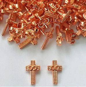 BRINCO NO BRUTO PRONTO PARA O BANHO - (CRIS) BRINCO DE PINO 10MM - PESO TOTAL 1.7GR - BRU0003270