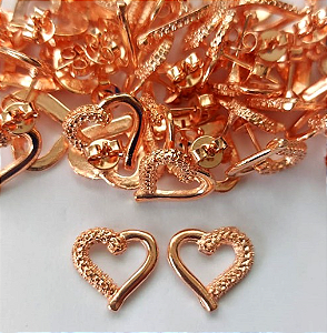 BRINCO NO BRUTO PRONTO PARA O BANHO - (CRIS) BRINCO DE PINO 10MM - PESO TOTAL 1.2GR - BRU0003275