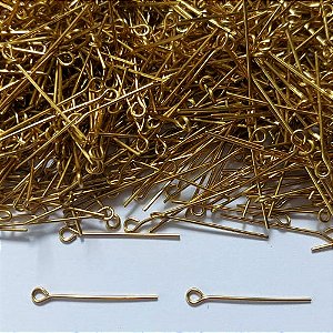 ACESSÓRIO NO BRUTO PRONTO PARA BANHO - " ALFINETE " - TAMANHO 07X24MM - PESO: 1GR - (VENDIDO POR UNIDADE) COMPOSIÇÃO 100% LATÃO - BRU0003384