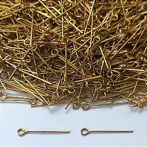 ACESSÓRIO NO BRUTO PRONTO PARA BANHO - " ALFINETE " - TAMANHO 07X22MM - PESO: 1GR - (VENDIDO POR UNIDADE) COMPOSIÇÃO 100% LATÃO - BRU0003385