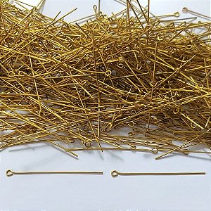 ACESSÓRIO NO BRUTO PRONTO PARA BANHO - " ALFINETE " - TAMANHO 07X45MM - PESO: 1GR - (VENDIDO POR UNIDADE) COMPOSIÇÃO 100% LATÃO - BRU0003386