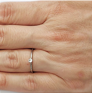 CX/36)ANEL EM AÇO INOXIDAVEL (CAIXA COM NUMERO VARIADOS DO 14 ATE 24) ZIRCONIA CRISTAL AÇO2274