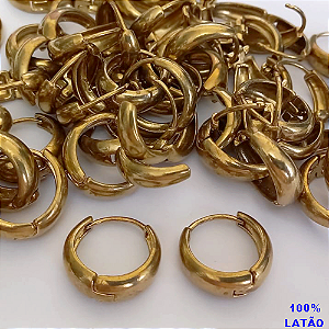 BRINCO NO BRUTO PRONTO PARA O BANHO(CX145)(TIPO ARGOLINHA DE PRESSÃO - TAMANHO 19MM - PESO 5.1GR -BRU0003565