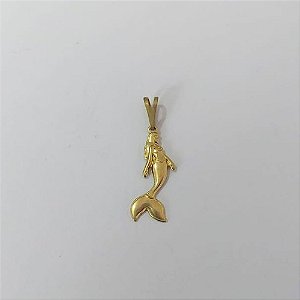 PINGENTE NO BRUTO PRONTO PARA O BANHO(5242) - PINGENTE SEREIA 20MM PESO 0,8GR - BRU0003632