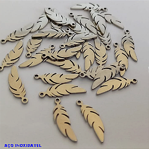 ACESSORIO EM AÇO INOXIDAVEL ACESSORIO DE FOLHA(CX146) (TAMANHO 25X6MM) AÇO2309