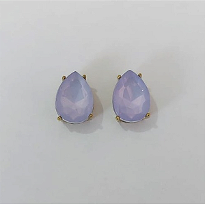 BRINCO NO BRUTO PRONTO PARA O BANHO / BASE EM ALTA FUSÃO 10X14MM COM PEDRA EM RESINA / PESO 2,7GR - BRU0003727