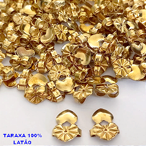 ACESSORIO NO BRUTO PRONTO PARA O BANHO(AV) - TARAXA MAGICA (9x10mm) COMPOSIÇÃO 100% LATÃO - PESO DO 0,04GR - (VENDA POR UNIDADE) BRU3755