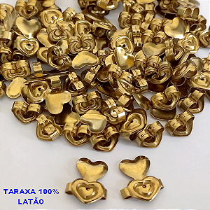 ACESSORIO NO BRUTO PRONTO PARA O BANHO(AV) - TARAXA MAGICA (9x10mm) COMPOSIÇÃO 100% LATÃO - PESO DO 0,04GR - (VENDA POR UNIDADE) BRU3757