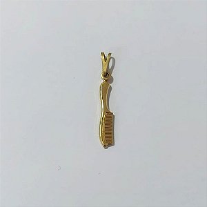 PINGENTE NO BRUTO PRONTO PARA O BANHO - PINGENTE PENTE (2151)- TAMANHO: 20MM - PESO: 0,6GR - BRU23995